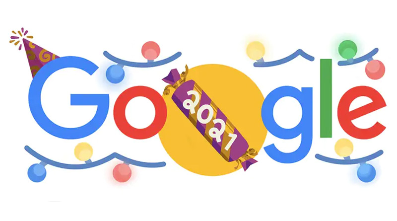 Google doodle celebrating New Year’s Eve 2022 | Sangbad Pratidin