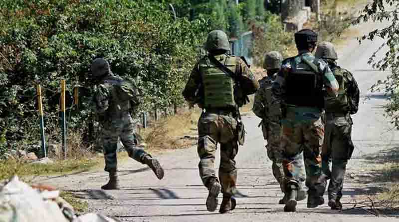 4 militants killed in two seperate encounters in South Kashmir। Sangbad Pratidin