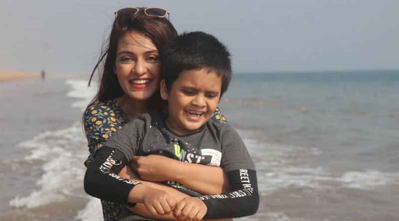 Actress priyanka sarkar wants to return home before son sahaj's birthday | Sangbad Pratidin