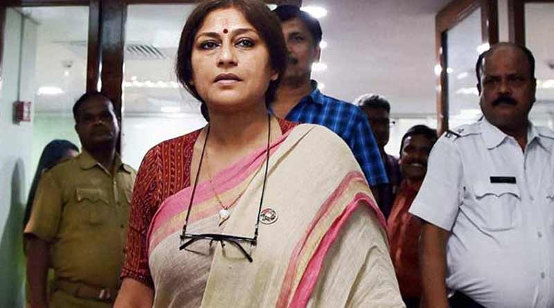 Roopa Ganguly walks out of BJP meet on Kolkata civic polls । Sangbad Pratidin