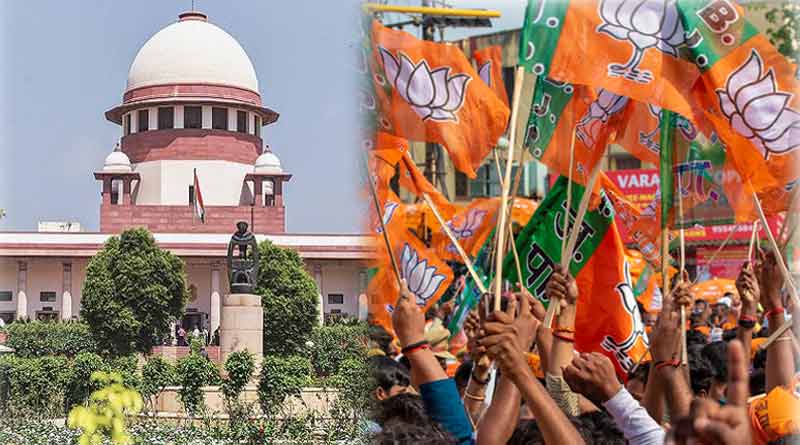 BJP appeals to supreme court seeking central force in Kolkata Municipal Election । Sangbad Pratidin