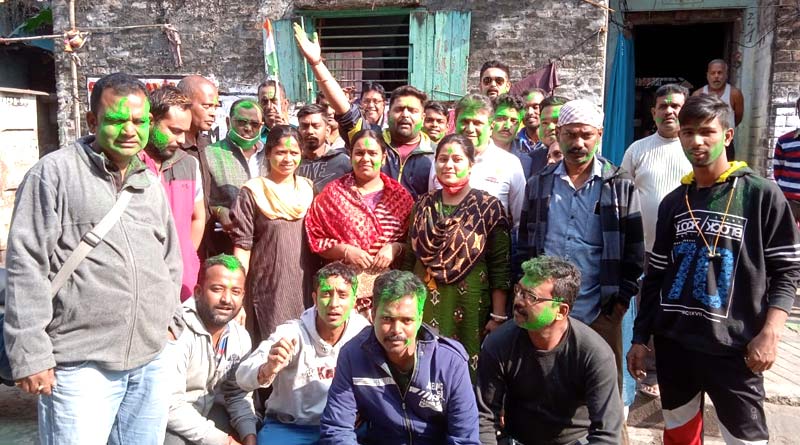TMC workers celebrates before KMC Election result | Sangbad Pratidin