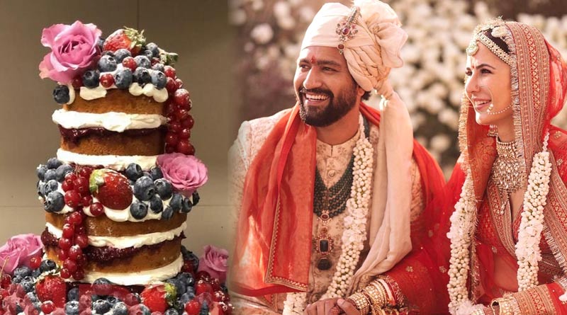VicKat Wedding: বিদেশ থেকে আনা ফল দিয়ে সাজানো, ভিকি-ক্যাটরিনার বিয়ের এই কেকটির দাম জানেন?