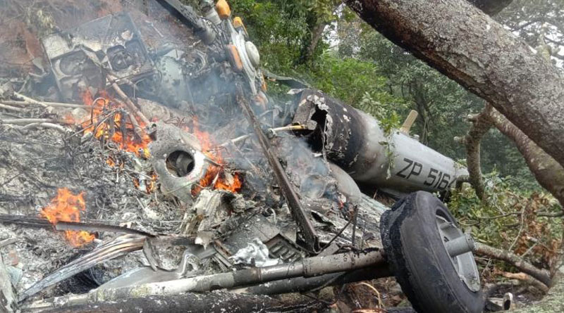 Bipin Rawat: Army helicopter carrying CDS Bipin Rawat crashes in Tamil Nadu