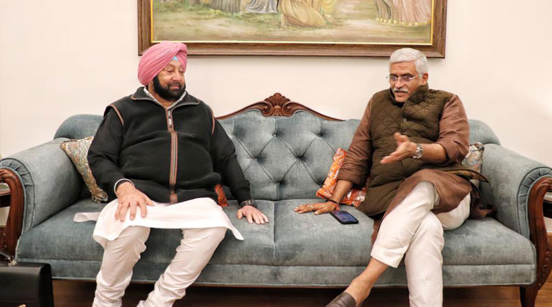 Amarinder Singh Announces Alliance With BJP | Sangbad Pratidin