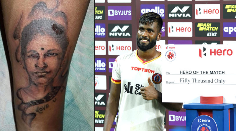 SC East Bengal player Hira Mandal remembers mother, turns emotional | Sangbad Pratidin