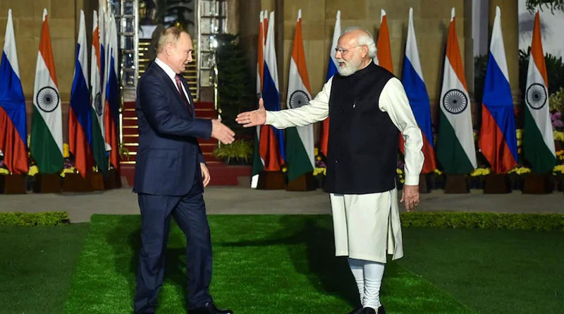 Our strategic ties continue says PM Modi in meet with Putin | Sangbad Pratidin