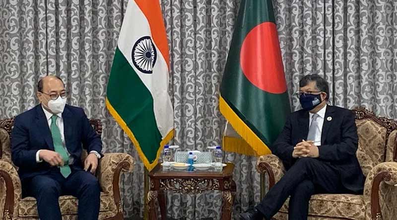 Indian foreign secretary Harshvardhan Shringla in Bangladesh
