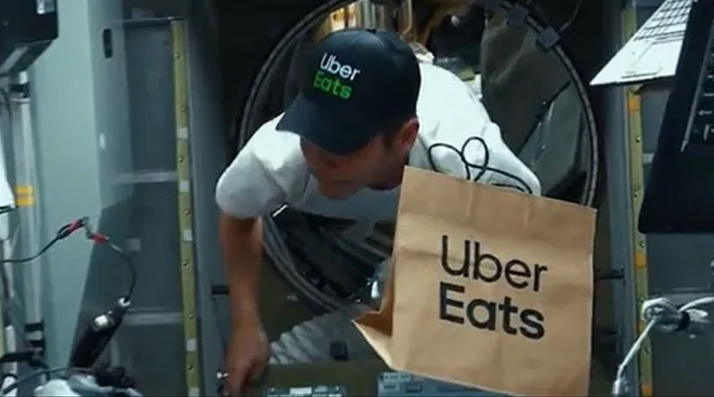 UberEats Delivers Food To Space | Sangbad Pratidin