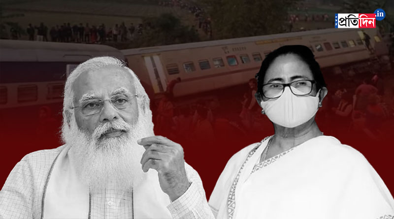 Mamata Banerjee, Narendra Modi and Jagdeep Dhankhar tweeted over Bikaner Express accident in North Bengal | Sangbad Pratidin