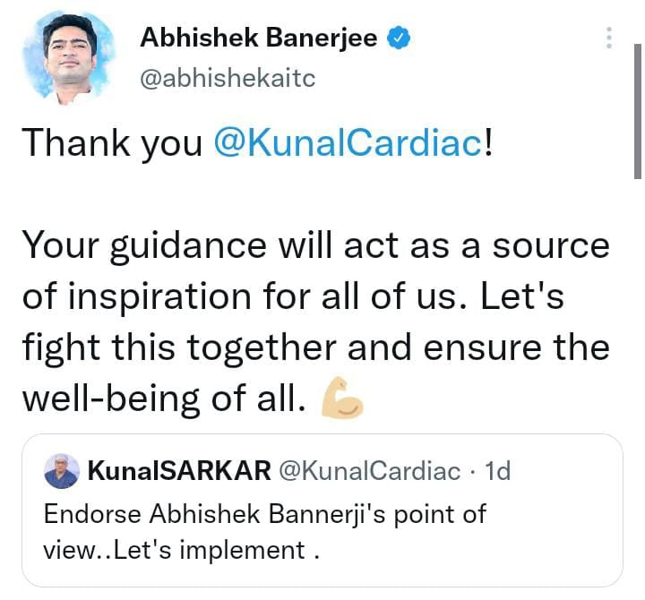 Abhishek Kunal Tweet