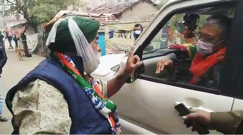 A TMC candidate of Asansol slams BJP MP Dilip Ghosh | Sangbad Pratidin