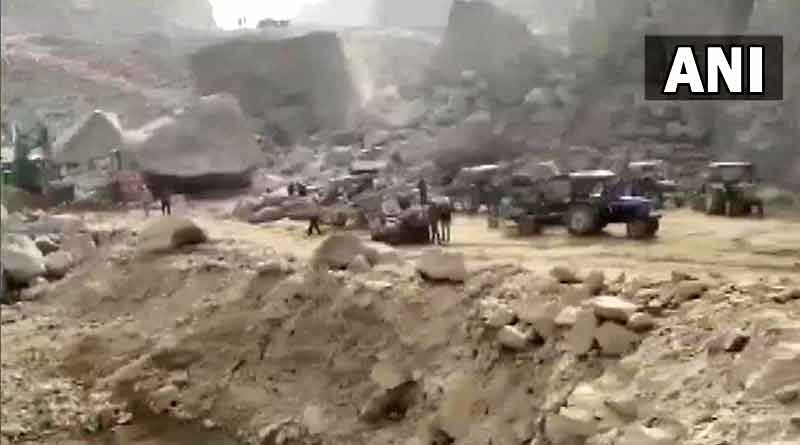 4 killed in landslide, several feared trapped at mining site in Haryana | Sangbad Pratidin