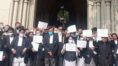 Lawyer's stage protest against Kalyan Banerjee in High Court | Sangbad Pratidin