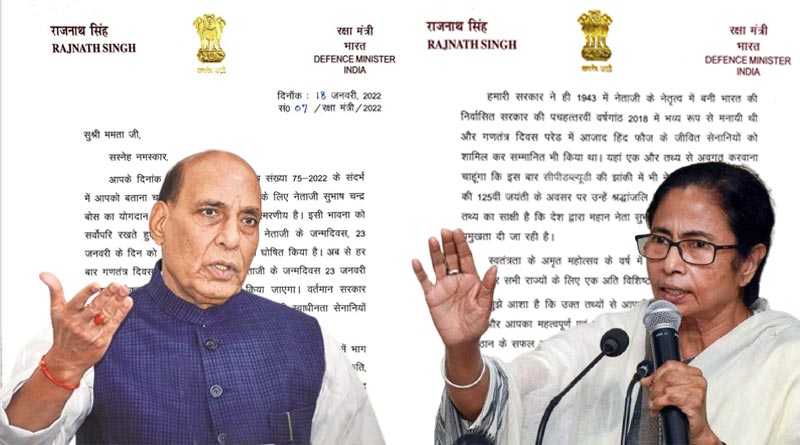Rajnath Singh's letter to Bengal CM Mamata Banerjee amid row over Republic Day Tableaux