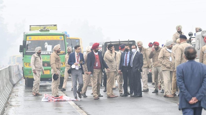 Major Security Lapse, PM Modi Stuck On Flyover For 15-20 Minutes In Punjab