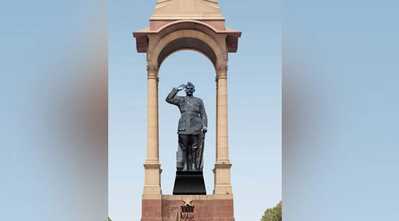 Giant Netaji statue of India Gate do you know its specialty? | Sangbad Pratidin