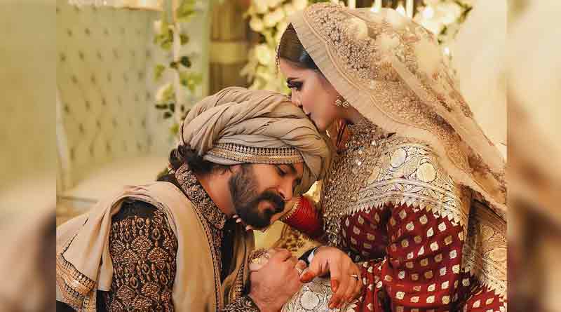 Bangladeshi Actress Pori Moni's wedding Photo goes viral| Sangbad Pratidin