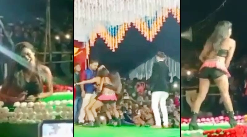 Police claims The video of Raidighis's vulgar dance is fake । Sangbad Pratidin
