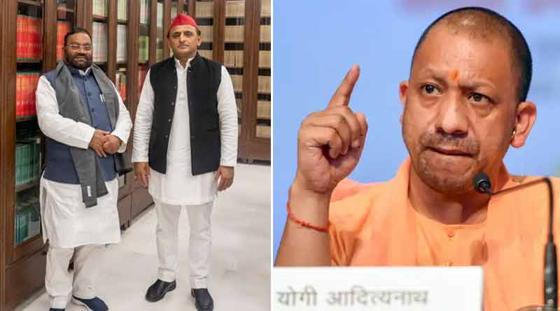 UP minister quits BJP and joins Akhilesh Yadav ahead of Election | Sangbad Pratidin