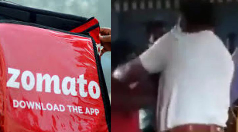 Video of a Tamil Nadu policeman thrashing a Zomato delivery person has gone viral | Sangbad Pratidin
