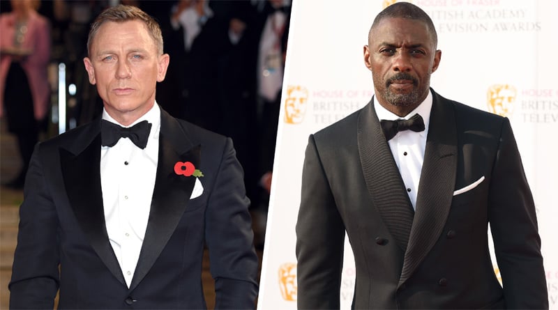 Idris Elba and Daniel Craig 