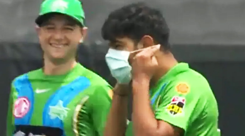 Pakistan Pacer Haris Rauf's COVID-Safe Wicket Celebration In BBL, Video Viral | Sangbad Pratidin