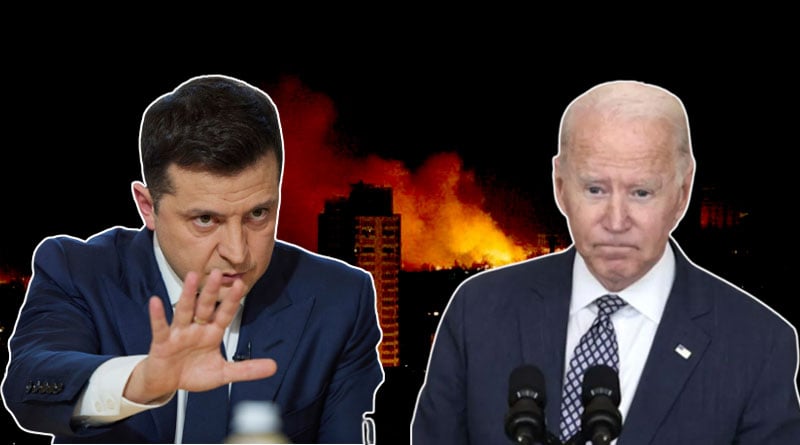 Ukraine President Zelensky blasts Biden for offering to evacuate him from  Kyiv | irshi Videos