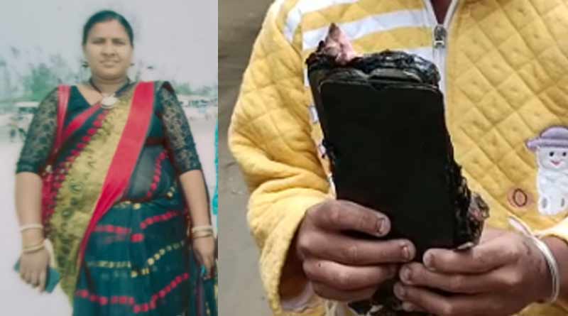 চার্জে দিয়ে গেম খেলার সময় আচমকাই মোবাইল বিস্ফোরণ! মৃত্যু বধূর