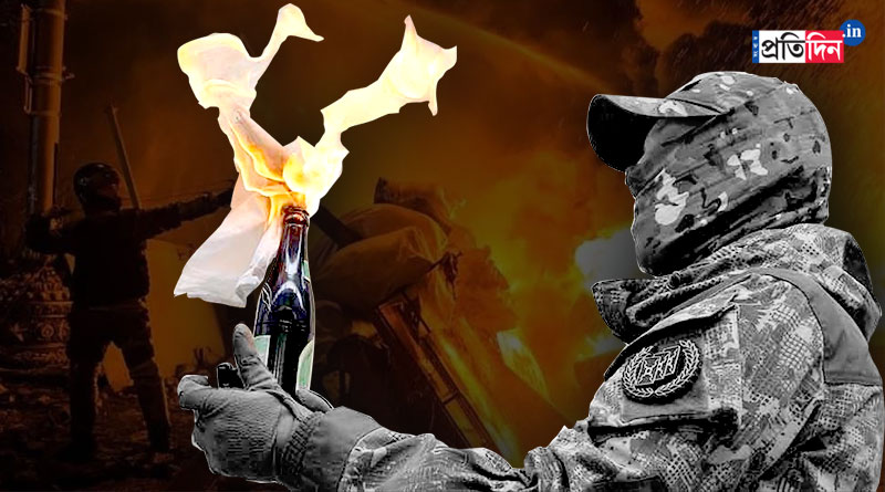 Russia-Ukraine War: আমজনতার হাতে হাতে মলোটেভ ককটেল, রুশ সেনাকে রুখতে মরিয়া দেশবাসী