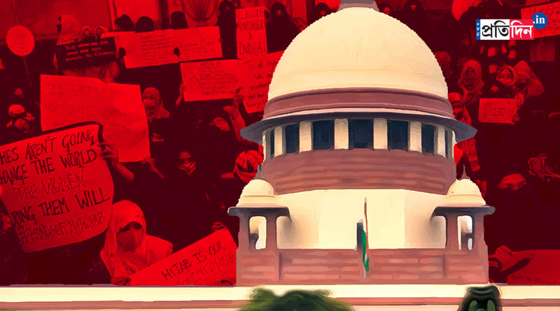 ‘এটাকে ন্যাশনাল ইস্যু বানাবেন না’, হিজাব বিতর্কে জরুরি শুনানির আরজি খারিজ সুপ্রিম কোর্টে