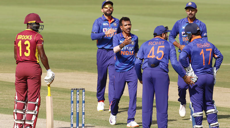Team India restrict West Indies by 176 in first ODI | Sangbad Pratidin