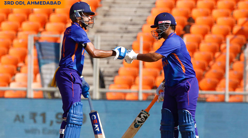 India scores 265 runs against West Indies in 3rd ODI at Ahmedabad | Sangbad Sangbad Pratidin