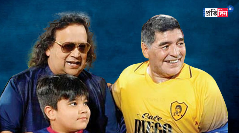 When Bappi Lahiri met Diego Maradona | Sangbad Pratidin