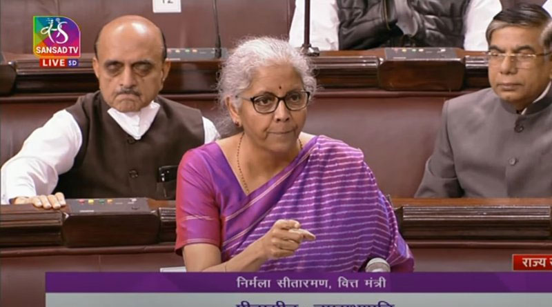 Finance Minister Nirmala Sitharaman terms Congress' era as 'Andhkaal' | Sangbad Pratidin