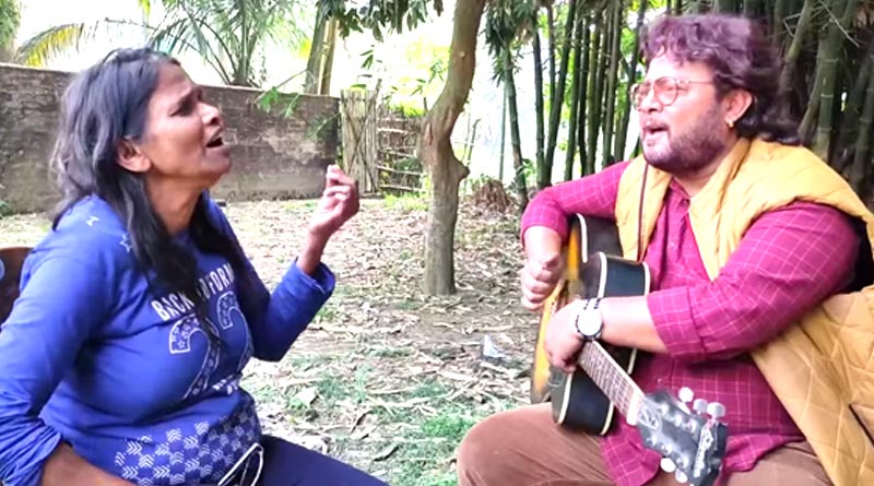 Sidhu sings 'Jo Wada Kiya' with Ranu Mandal | Sangbad Pratidin