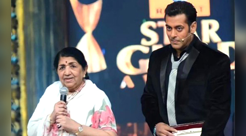 Salman Khan Sings Lag Jaa Gale to tribute Late Singer Lata Mangeshkar | Sangbad Pratidin