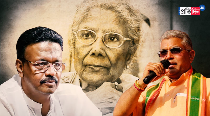 Now BJP's Dilip Ghosh opens up on why Sandhya Mukherjee declined padma award | Sangbad Pratidin