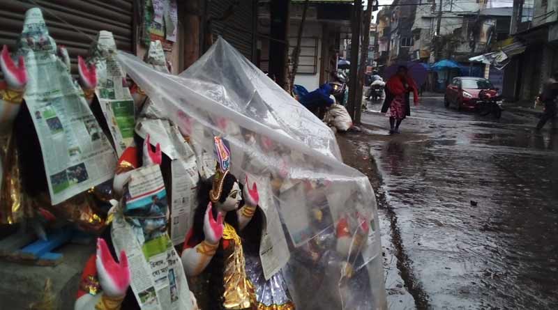 Rain started all over west Bengal ahead of Saraswati Puja | Sangbad Pratidin