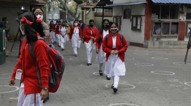 Coronavirus : School reopen in west bengal from today | Sangbad Pratidin