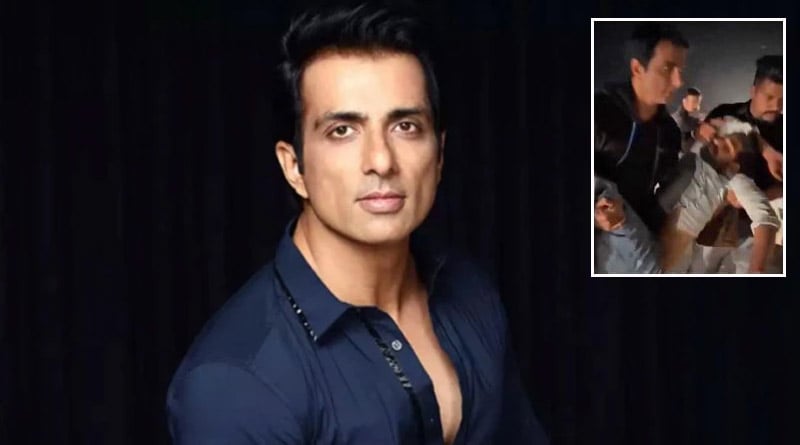 Sonu Sood carries injured man from accident spot in his arms video goes viral | Sangbad Pratidin