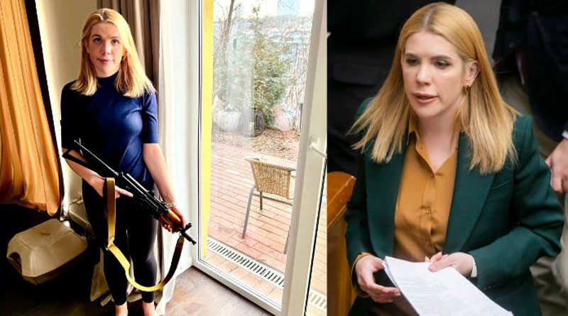 Ukraine-Russia War: ‘এটাই আশার আলো’, আগ্নেয়াস্ত্র হাতে তুলে নিয়ে বলছেন ইউক্রেনের সুন্দরী সাংসদ