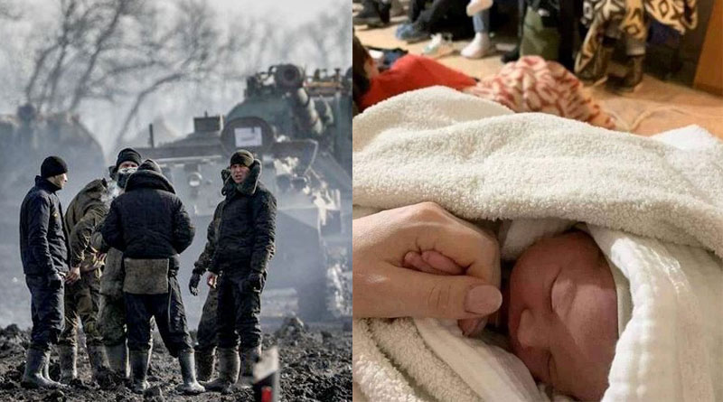 Ukraine-Russia War: ধ্বংসের মধ্যেই সৃষ্টি! রাশিয়ার বোমাবর্ষণের মাঝেই কিয়েভের বাঙ্কারে জন্ম নিল ‘স্বাধীনতা’