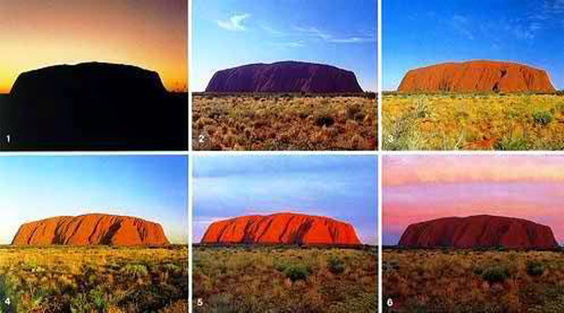 Why does Australia Ayers Rock change Colour? | Sangbad Pratidin