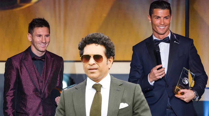 Cristiano Ronaldo or Lionel Messi, Sachin Tendulkar picks his preference | Sangbad Pratidin