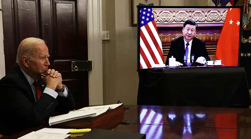 US President Joe Biden speaks with Chinese Prez Xi Jinping | Sangbad Pratidin