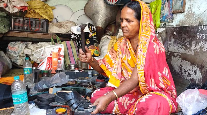 Woman Cobbler of Bengal 