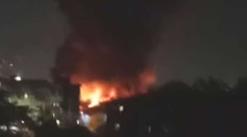 ফের কলকাতায় অগ্নিকাণ্ড, ট্যাংরায় চামড়ার গুদামে দাউদাউ আগুন, ভাঙল গুদামের ছাদ