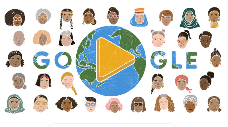 International Women’s Day: Google Doodle celebrates women and their diverse roles | Sangbad Pratidin
