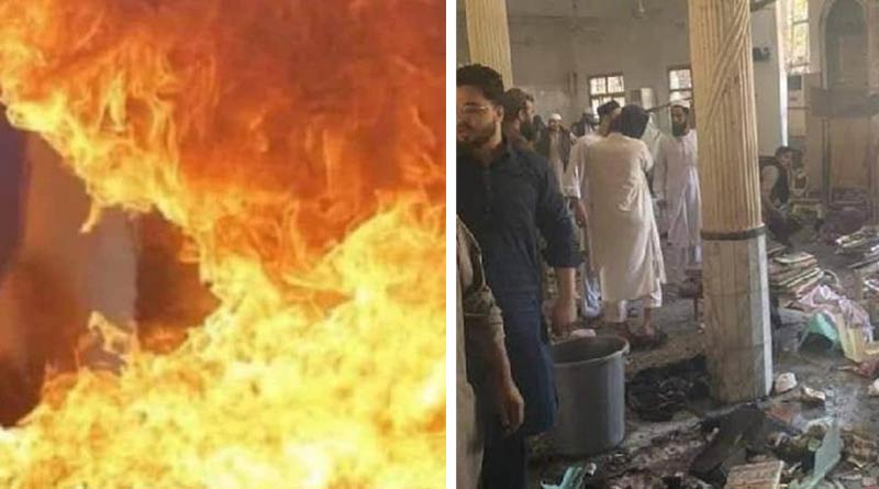 Pakistan Blast: Bomb blast in Jamia mosque during Friday prayer, atleast 30 died | Sangbad Pratidin